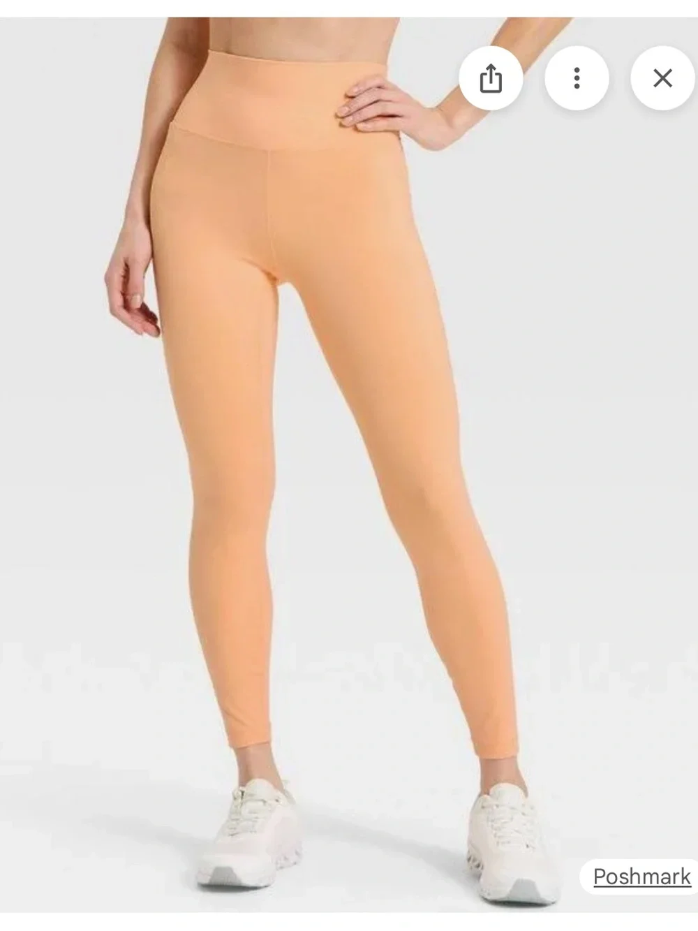 all in motion Peach Seamless Bralette & Leggings Set